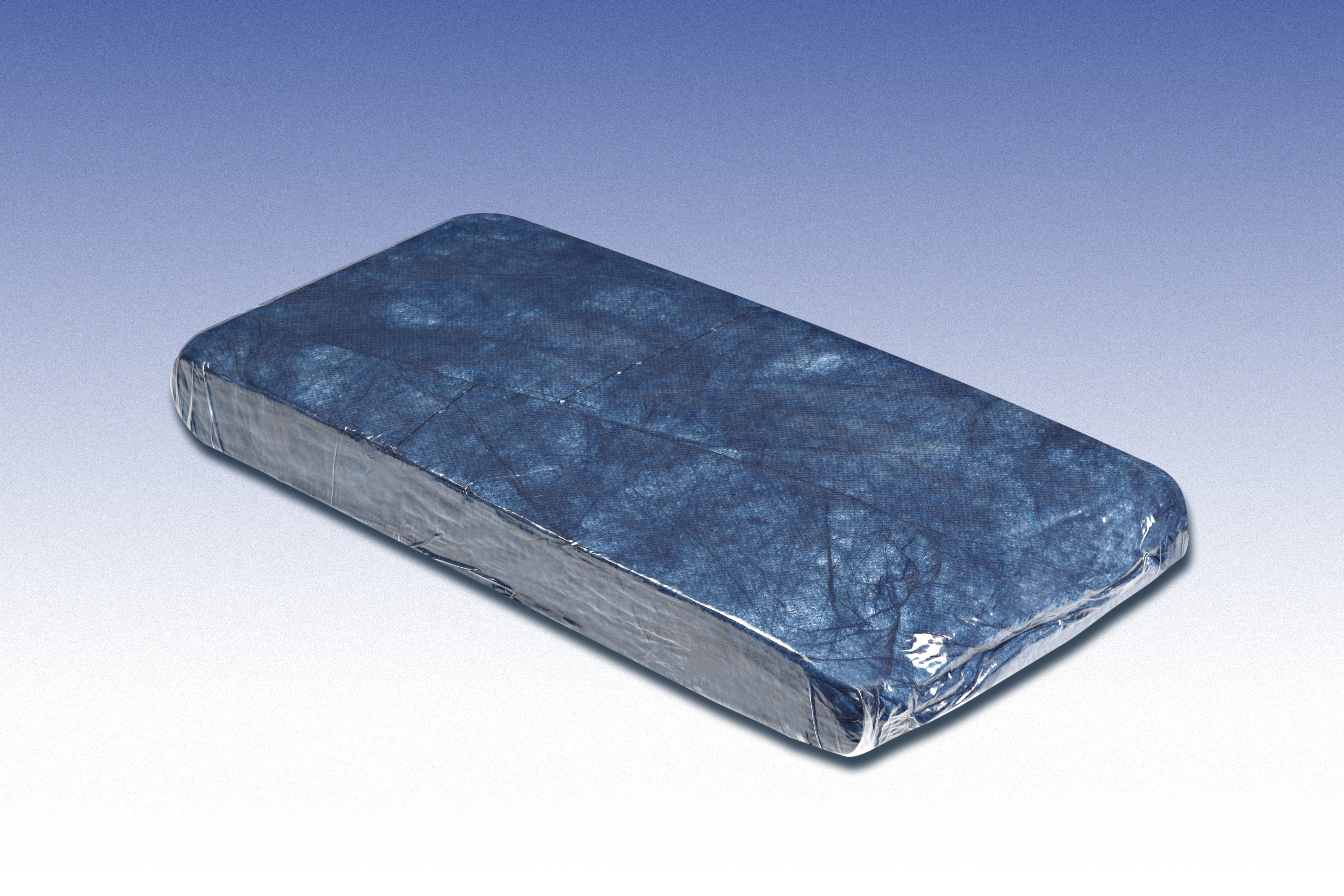 Einmaldecke blau, 500g, 190 x 110 cm, 32 Stück