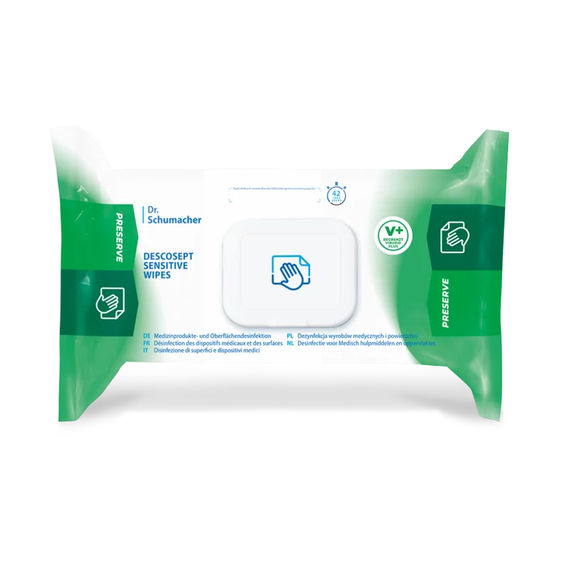 DESCOSEPT SENSITIVE WIPES, 60 Tücher (Packung)